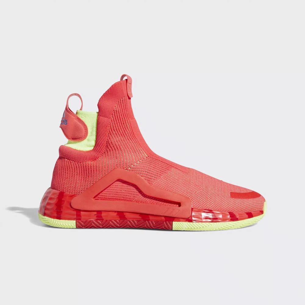 Adidas N3xt L3v3l Tenis De Basketball Rojos Para Hombre (MX-34253)